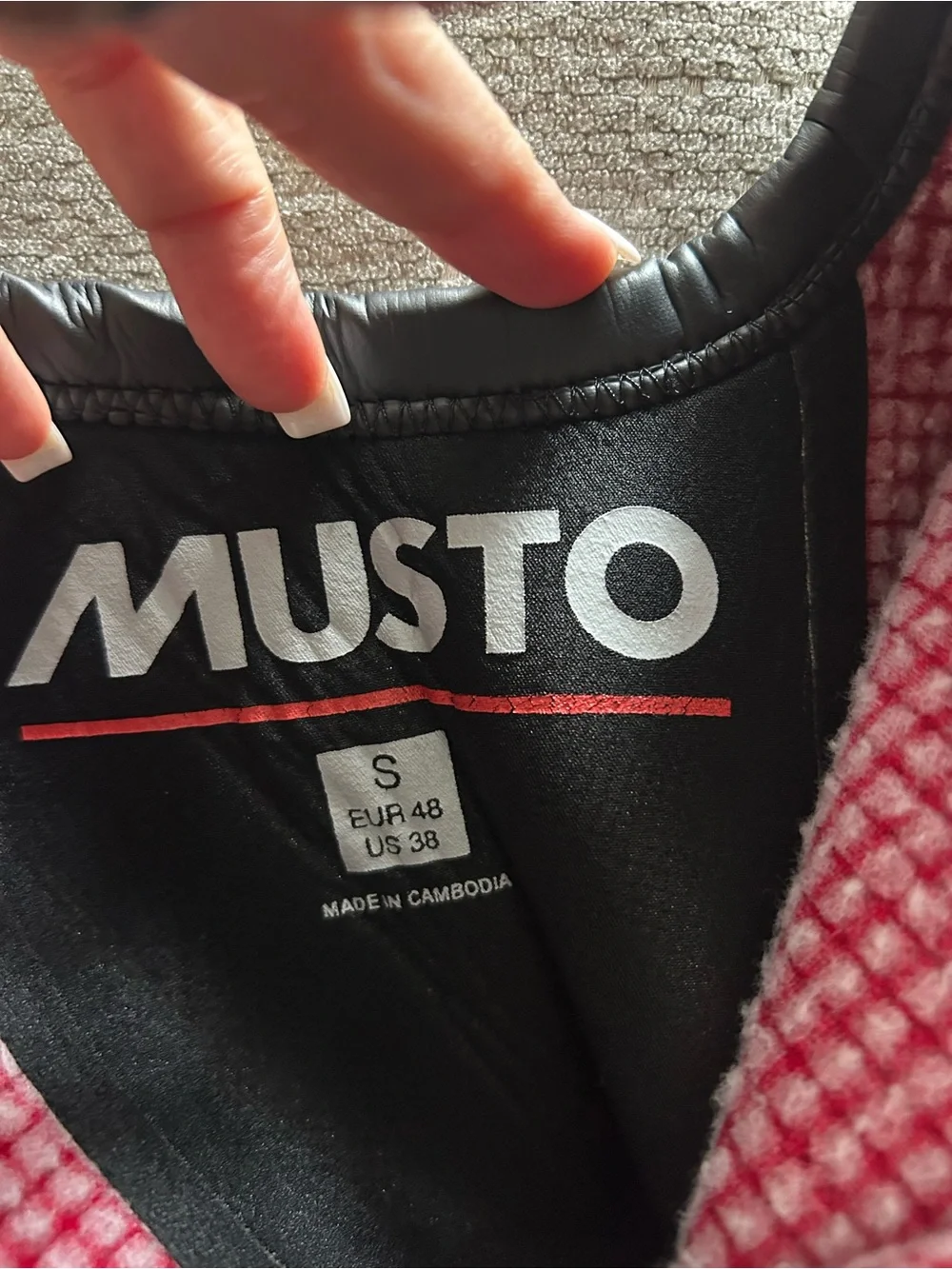 Musto Flexlite Alumin 2.6 Long Wetsuit Size S Thermal Sailing Water Sports